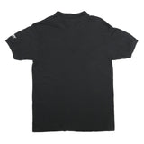 ANVIL Mens Black Video Station Short Sleeve Plain XL Polo Shirt Corporate