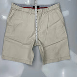 Tommy Hilfiger Chino Shorts - 36W 10L Beige Cotton