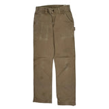 Carhartt Carpenter Trousers - 28W UK 8 Brown Cotton