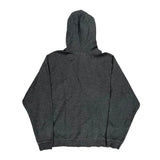 Nike Hoodie - Large Gray Cotton Blend