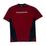 Denmark Dbu Adidas 2010-11 Training Football Shirt - Small Red Polyester