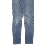 LEVI'S Mens Slim Fit Blue Denim Slim Jeans W30 L31 Classic Zip Cotton Blend