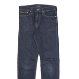 POLO RALPH LAUREN Womens Slim Denim Jeans Dark Blue W26 L27 Classic Cotton Blend