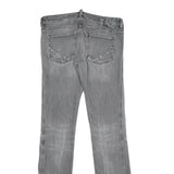 DIESEL Womens Jeans Grey Regular Straight Denim Medium W31 L34 Stylish Details