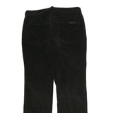 CALVIN KLEIN JEANS Mens Cotton Blend Black Regular Straight Trousers W30 L26