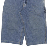 METERSBOWNE Mens Denim Blue Casual Shorts L W30 Workwear Style Pockets