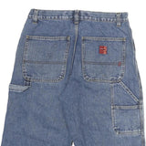 METERSBOWNE Mens Denim Blue Casual Shorts L W30 Workwear Style Pockets