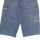 METERSBOWNE Mens Denim Blue Casual Shorts L W30 Workwear Style Pockets