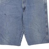 WRANGLER Mens Denim Blue Casual Shorts M W36 Classic Cotton Blend Relaxed Fit