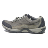 CLARKS Womens Lace-Up Trainers Shoes Grey Synthetic UK 8 Waterproof Outdoor
