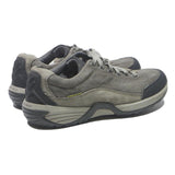 CLARKS Womens Lace-Up Trainers Shoes Grey Synthetic UK 8 Waterproof Outdoor