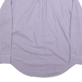LAUREN RALPH LAUREN Mens Purple Check Shirt L Classic Fit Cotton Casual