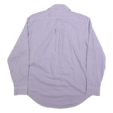 LAUREN RALPH LAUREN Mens Purple Check Shirt L Classic Fit Cotton Casual