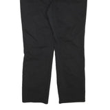 DICKIES Mens Cotton Blend Black Regular Fit Straight Trousers W35 L28 Workwear