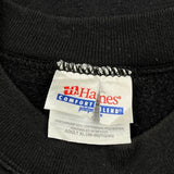 2001 Sturgis Hanes Graphic Sweatshirt - XL Black Cotton Blend