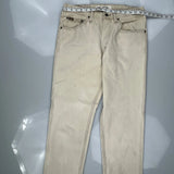 Lee Jeans - 34W 30L Beige Cotton