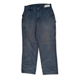 Carhartt Double Knee Carpenter Trousers - 30W 30L Blue Cotton