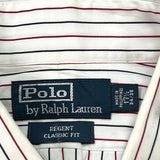 Polo By Ralph Lauren Striped Shirt - XL Black Cotton