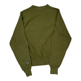 Reverse Weave Champion Sweatshirt - XS Green Cotton