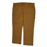 Dickies Carpenter Trousers - 42W 30L Brown Cotton