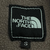 The North Face Checked Denali Fleece Jacket - Small Gray Polyester