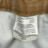 Dickies Double Knee Carpenter Pants - 32W 30L Brown Cotton