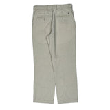 Tommy Hilfiger Pinstripe Chinos - 32W 30L Beige Cotton