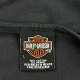 Carolina Coast Harley Davidson Top - Large Black Cotton