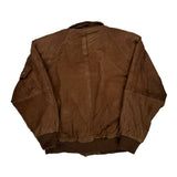 Izzi Suede Jacket - Small Brown Suede