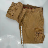 Ralph Lauren Cargo Shorts - 34W 9L Brown Cotton