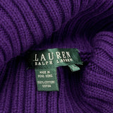 Ralph Lauren Rollneck - XL Purple Cotton