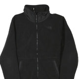 THE NORTH FACE Womens Black Fleece Jacket M Polyester Blend Zip Outdoor Casual