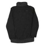 THE NORTH FACE Womens Black Fleece Jacket M Polyester Blend Zip Outdoor Casual
