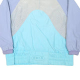 ODLO Mens Blue & Lilac Classic Jacket XL Polyester Blend Plain Zip Lightweight