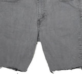 LEVI'S Mens Grey Casual Denim Cut-Off Shorts M W33