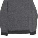 CALVIN KLEIN Mens Grey Plain Crew Neck Basic Knit Jumper S Casual Lightweight
