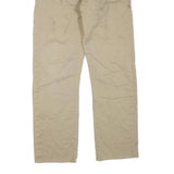 CARHARTT Mens Cotton Blend Beige Regular Fit Straight Leg Trousers W31 L29
