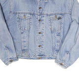 UNITED COLORS OF BENETTON Mens Blue Denim Jacket XL Woven Button Classic Casual