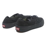 VANS Authentic Womens Black Cotton Blend Low Top Trainers UK 7 Classic Skatewear