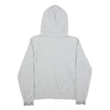 CHAMPION Womens Grey Hoodie L Cotton Blend Pullover Casual Sports Sweatshirt