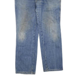 DICKIES Womens Blue Regular Fit Straight Denim Jeans W36 L29 Zip Closure