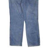 DICKIES Womens Blue Regular Fit Straight Denim Jeans W36 L29 Zip Closure