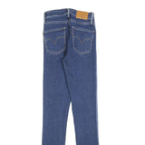 LEVI'S 721 Womens Slim Skinny Denim Medium Blue Cotton Blend Jeans W24 L30