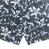 LEVI'S Mens Shorts Black Floral Print XS W26 Cotton Blend Casual Relaxed Fit