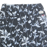 LEVI'S Mens Shorts Black Floral Print XS W26 Cotton Blend Casual Relaxed Fit