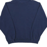 RUSSELL ATHLETIC Mens Blue Chico State Hoodie L Cotton Blend Pullover Hooded