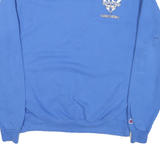 CHAMPION Mens Blue Flashes Football Crew Neck M Cotton Blend Sweatshirt