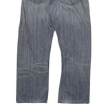 LEVI'S 501 Mens Jeans Blue Regular Straight Denim Medium W30 L27 Classic Button
