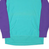 CHAMPION Mens Blue & Purple Crew Neck S Cotton Blend Sweatshirt Casual Pullover