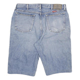 WRANGLER Mens Shorts Blue Denim XL W34 Casual Cotton Blend 5-Pocket